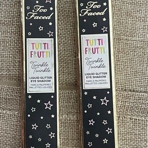 2 Tutti Frutti Liquid Eyeshadow Citrus Mistress andHoney Please! TWO FACED